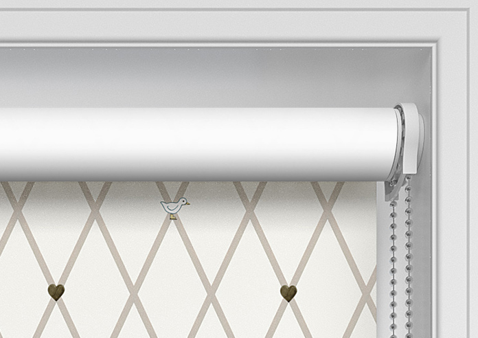 Puddle Down, Trellis Down - Twist&Fit Roller Blind - Image 10